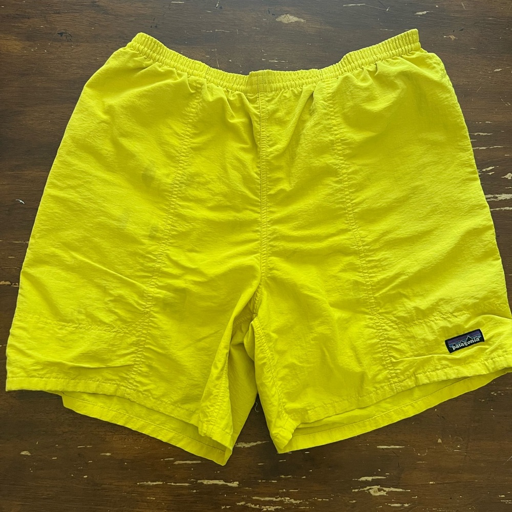 Patagonia Men's Yellow Shorts